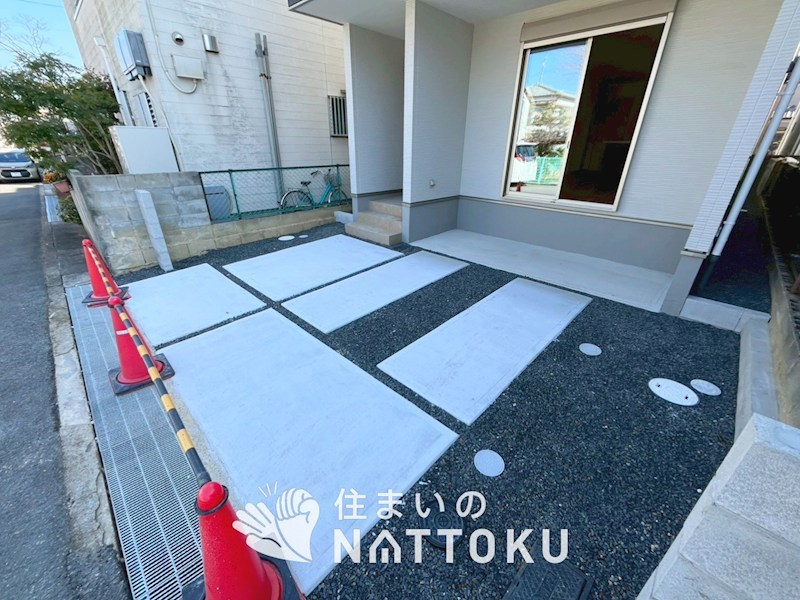 京田辺市草内八田　第2期 現地写真（駐車場）