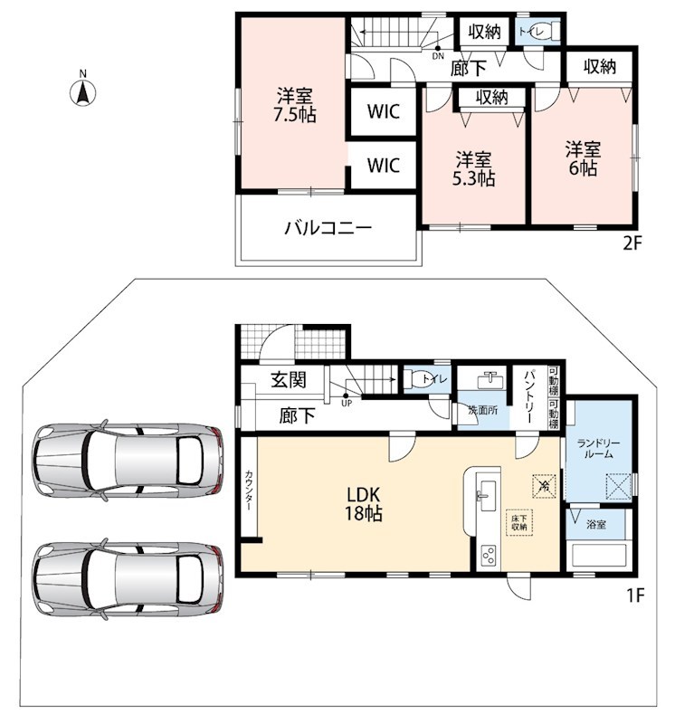綾部市井倉町日渡り　1号地 間取図・土地図
