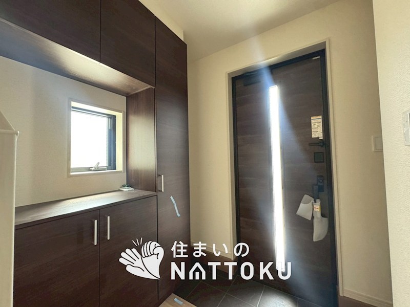 茨木市上野町　第7期　1号地 現地写真（玄関）
