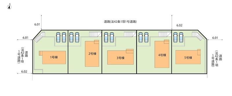 瑞浪市学園台　第2期　4号地 区画図