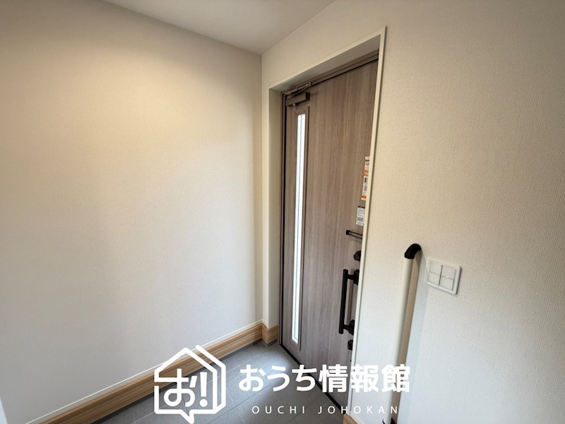 桑名市矢田　第1期　3号地 現地写真（玄関）