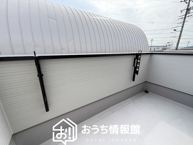 桑名市矢田　第1期　4号地 現地写真（バルコニー）