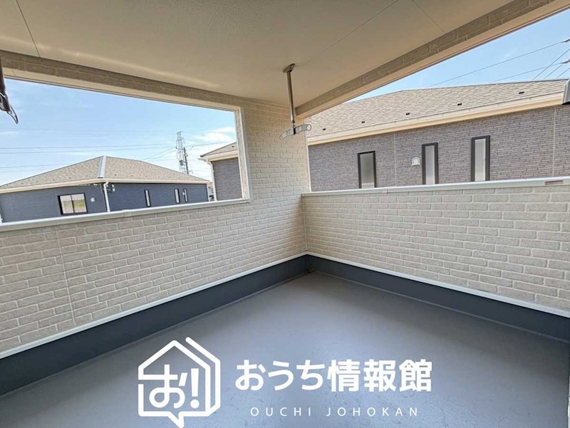 三重郡菰野町千草　第3期　1号地 現地写真（バルコニー）