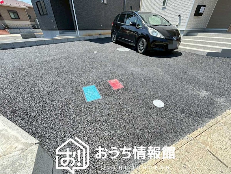 三重郡菰野町千草　第3期　1号地 現地写真（駐車場）