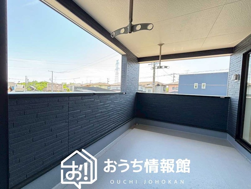 三重郡菰野町千草　第3期　2号地 現地写真（バルコニー）