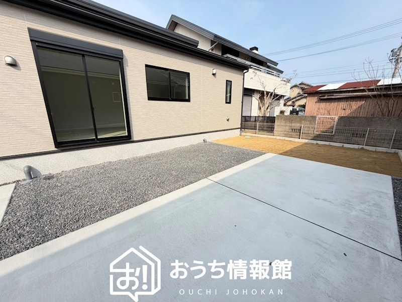 鈴鹿市長太新町　第1期　4号地  現地写真（庭）