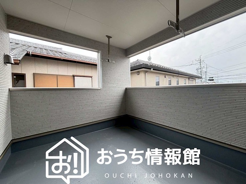 江南市大間町新町　第1期　2号地 現地写真（バルコニー）