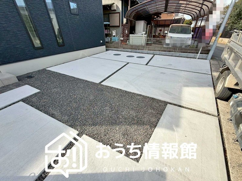 江南市和田町宮　A号地 現地写真（駐車場）