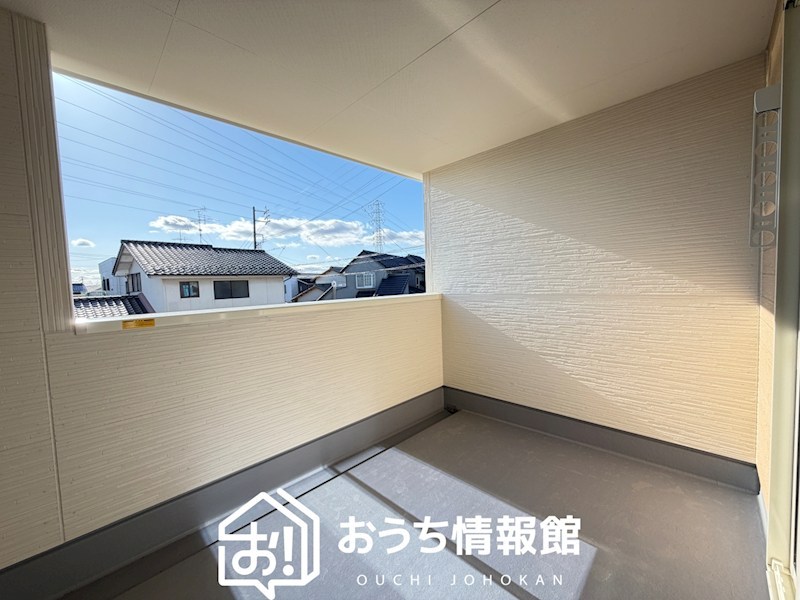 犬山市上野兼若　1号地 現地写真（バルコニー）