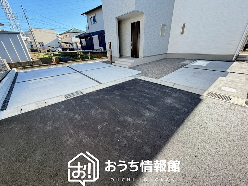 犬山市上野兼若　3号地 現地写真（駐車場）