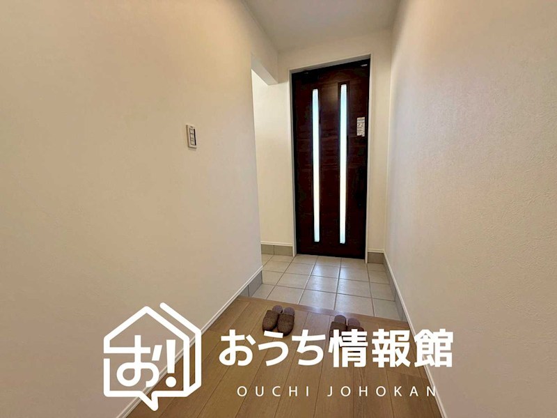 一宮市西五城　B号地　  現地写真（玄関）