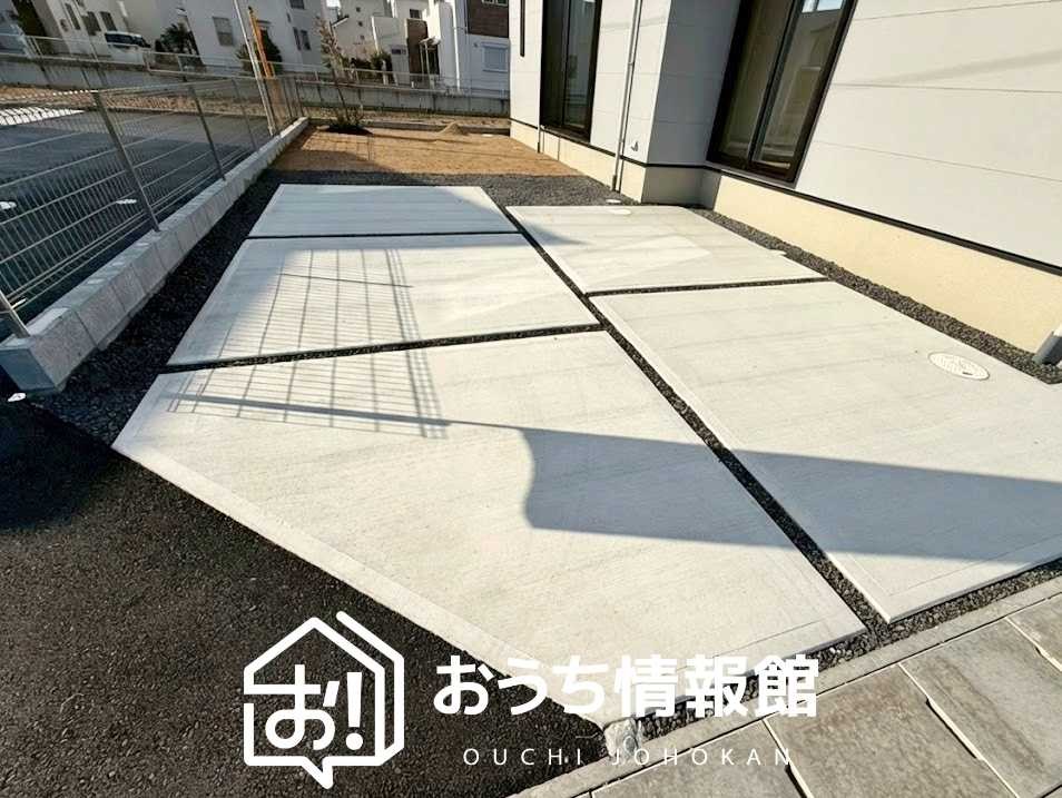 一宮市西五城　B号地　  現地写真（駐車場）
