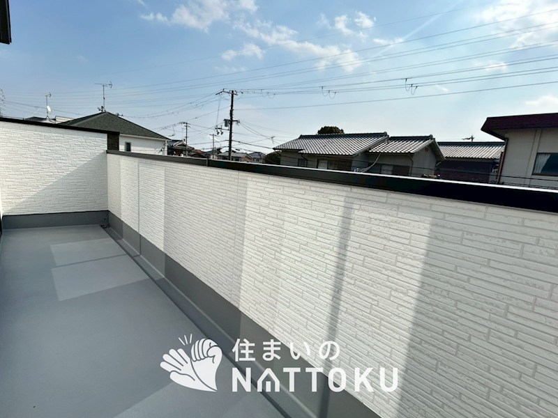 姫路市網干区垣内西町　第1期　1号地 現地写真（バルコニー）