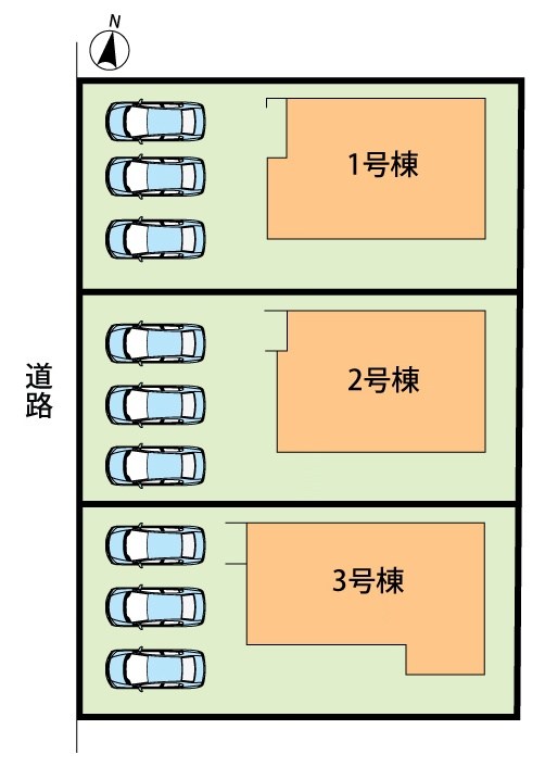 赤穂市片浜町　第3期　2号地  区画図