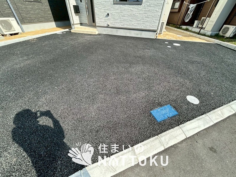 加古川市別府町新野辺　第23期　1号地 現地写真（駐車場）