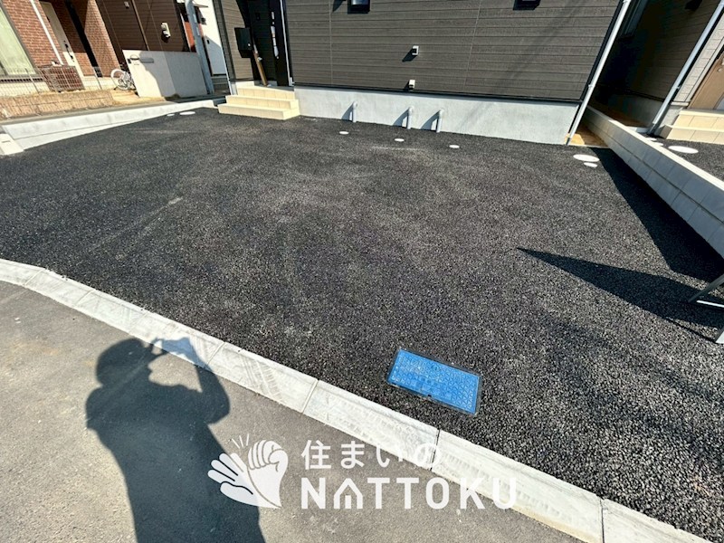 加古川市別府町新野辺　第23期　3号地 現地写真（駐車場）