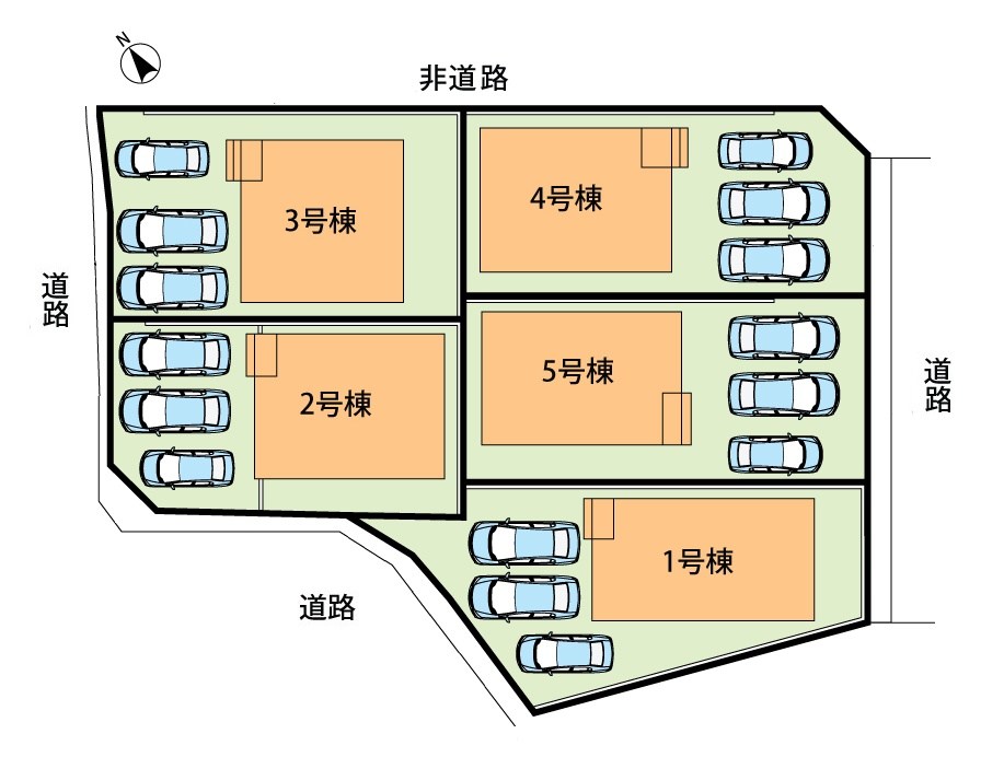 加古川市別府町新野辺　第23期　4号地 区画図