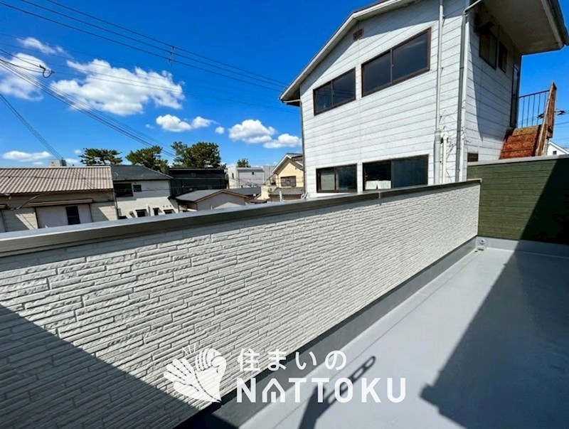 明石市材木町　第1期 現地写真（バルコニー）