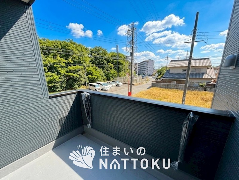 三木市別所町朝日ケ丘　1号地  現地写真（バルコニー）