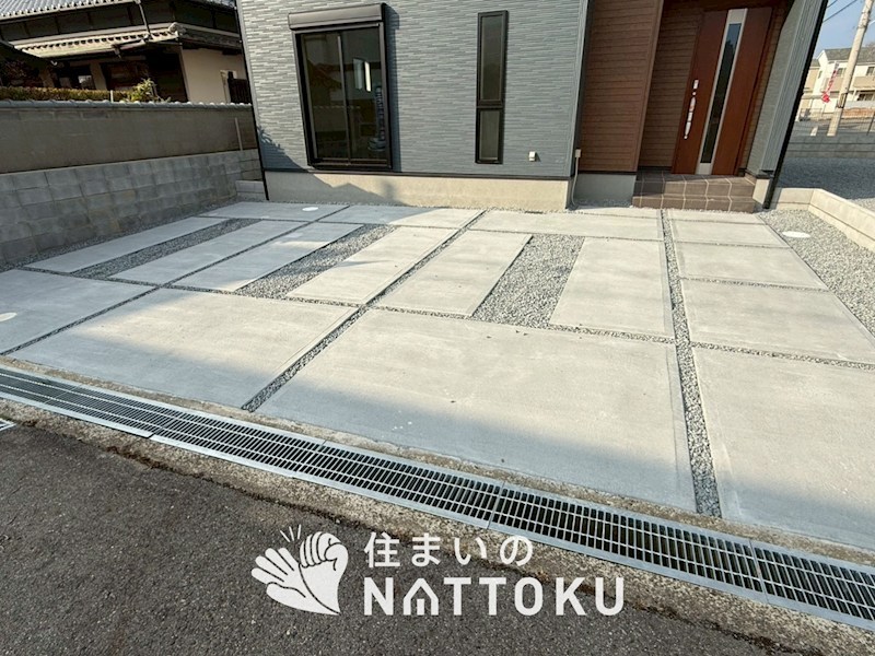 三木市別所町朝日ケ丘　1号地  現地写真（駐車場）