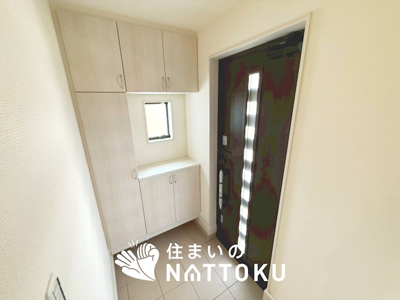 淡路市大磯　第2期　1号地 現地写真（玄関）