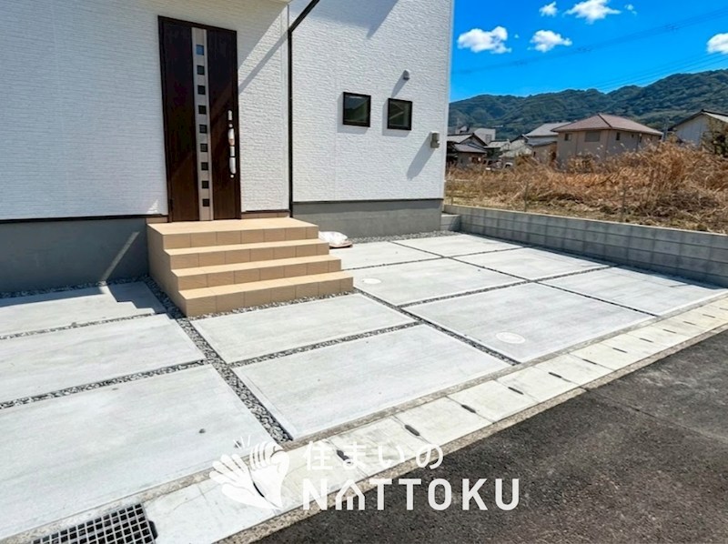 淡路市大磯　第2期　1号地 現地写真（駐車場）