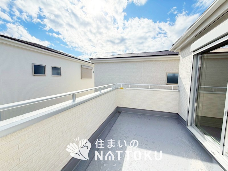 富田林市廿山　4号地  現地写真（バルコニー）