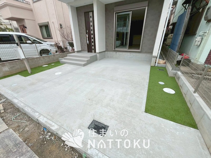 枚方市星丘 現地写真（駐車場）