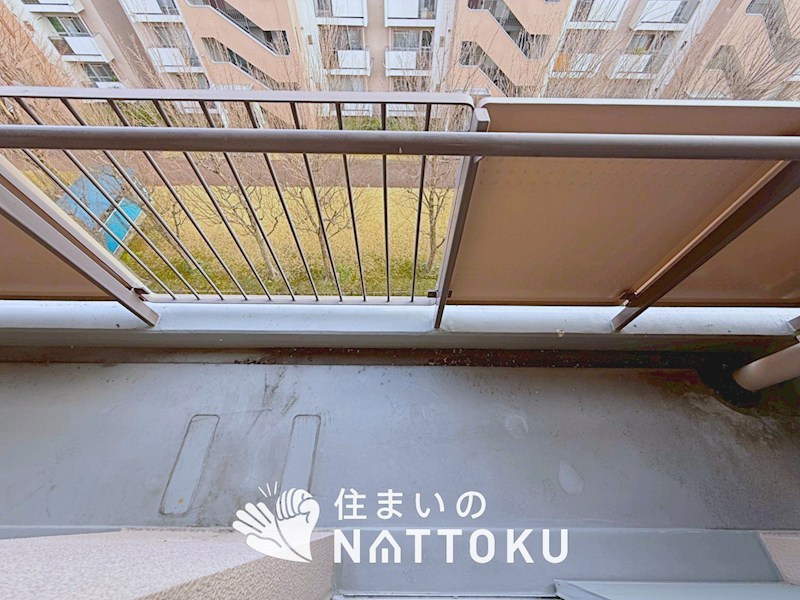 釈尊寺第一住宅　5号棟 現地写真（バルコニー）