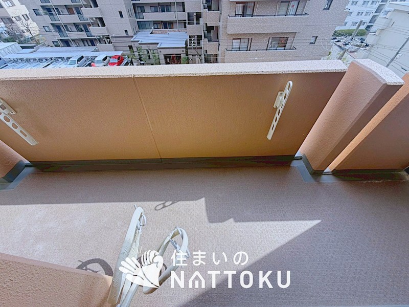 ダイアパレス樟葉 現地写真（バルコニー）