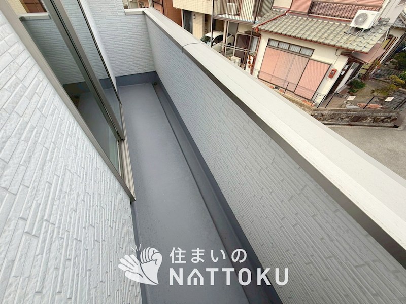 交野市幾野　第2期　 現地写真（バルコニー）