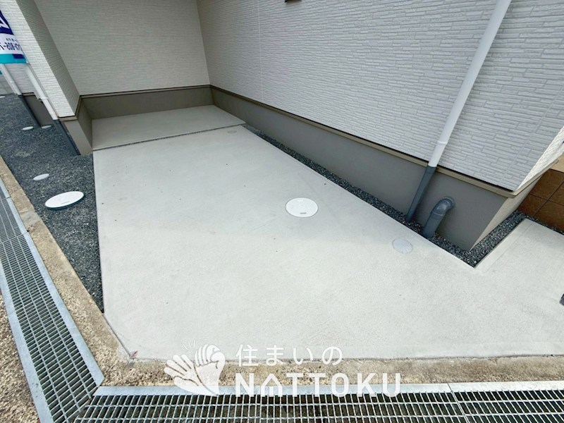 交野市幾野　第2期　 現地写真（駐車場）