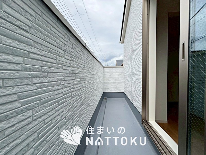 宇治市羽拍子町　第1期 現地写真（バルコニー）