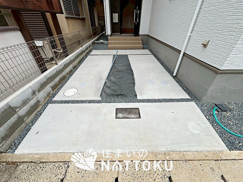宇治市羽拍子町　第1期 現地写真（駐車場）