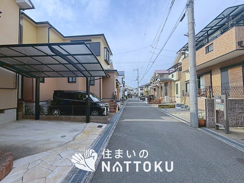 枚方市東山 現地写真（前面道路含む現地写真）