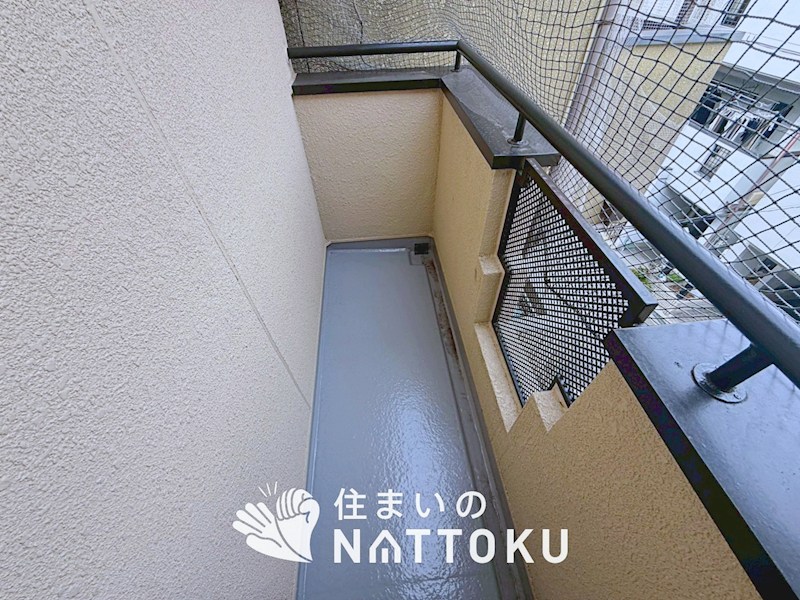枚方市池之宮 現地写真（バルコニー）