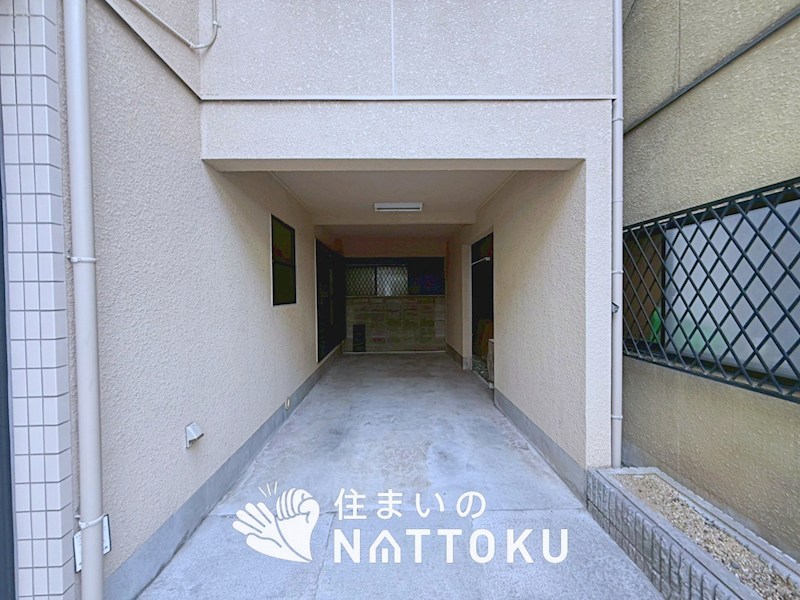 枚方市池之宮 現地写真（駐車場）