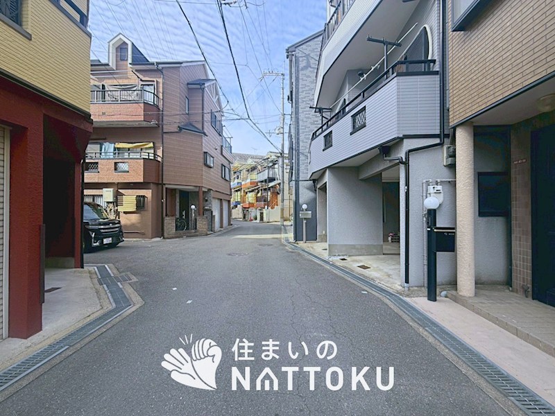 枚方市野村元町 現地写真（前面道路含む現地写真）