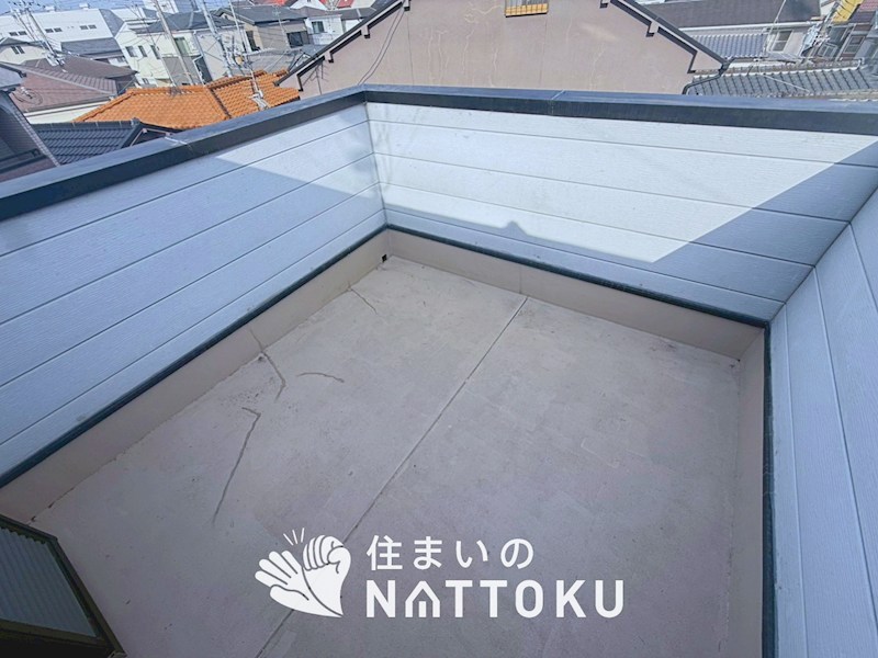 枚方市野村元町 現地写真（バルコニー）