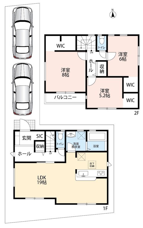 松原市天美西　第2期　3号地 間取図・土地図