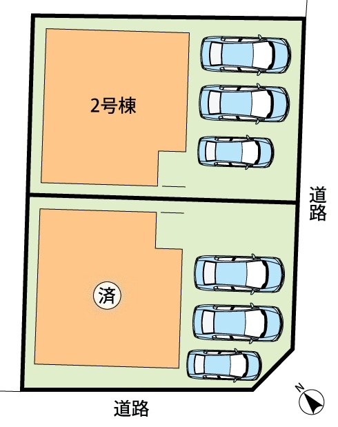 泉大津市助松町　第2期　2号地  区画図