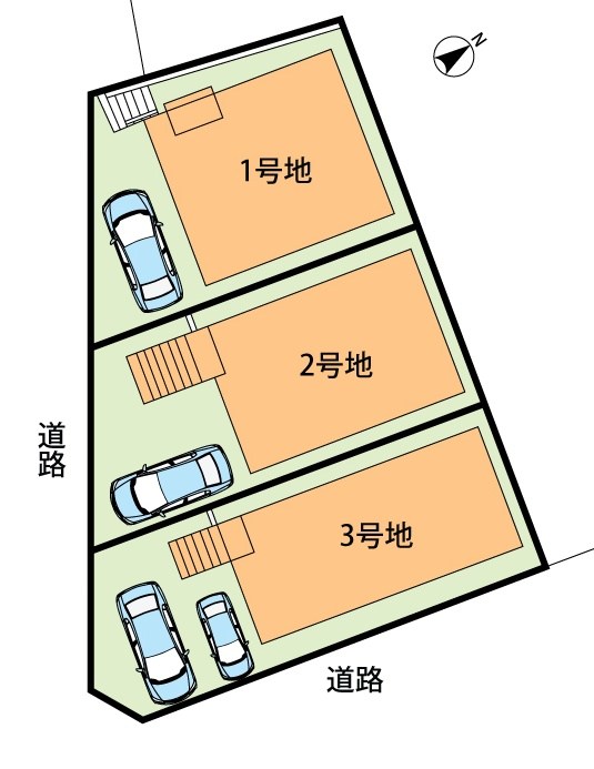 宇治市大久保町上ノ山　第1期　3号地 区画図