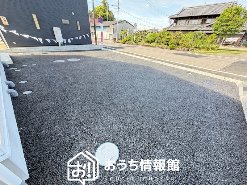 美濃加茂市加茂野町稲辺　第2期　2号地  現地写真（駐車場）