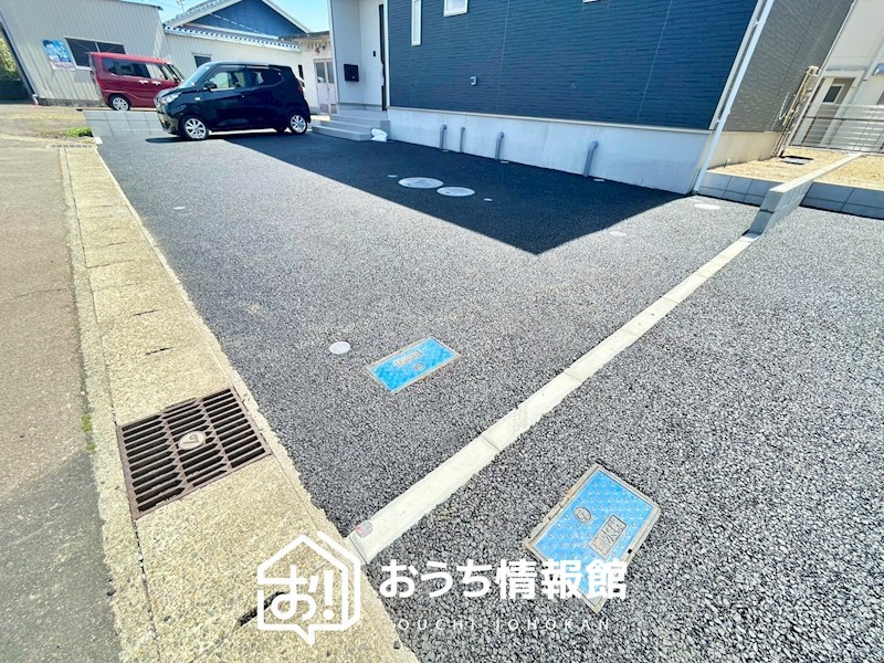 可児市塩　第4期　3号地  現地写真（駐車場）