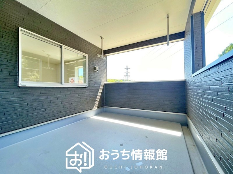 可児市塩　第4期　1号地 現地写真（バルコニー）