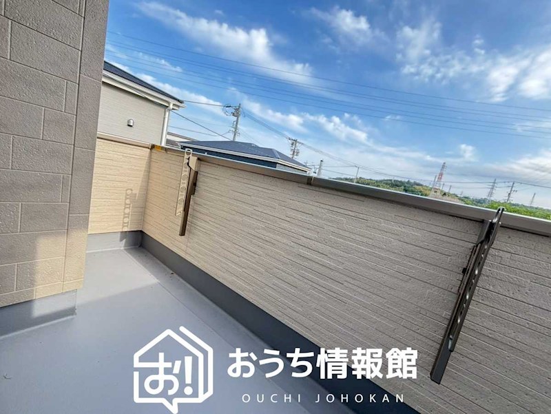 四日市市智積町本　3号地 現地写真（バルコニー）
