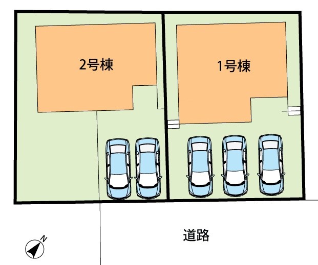 東近江市東沖野　第3期　1号地 区画図