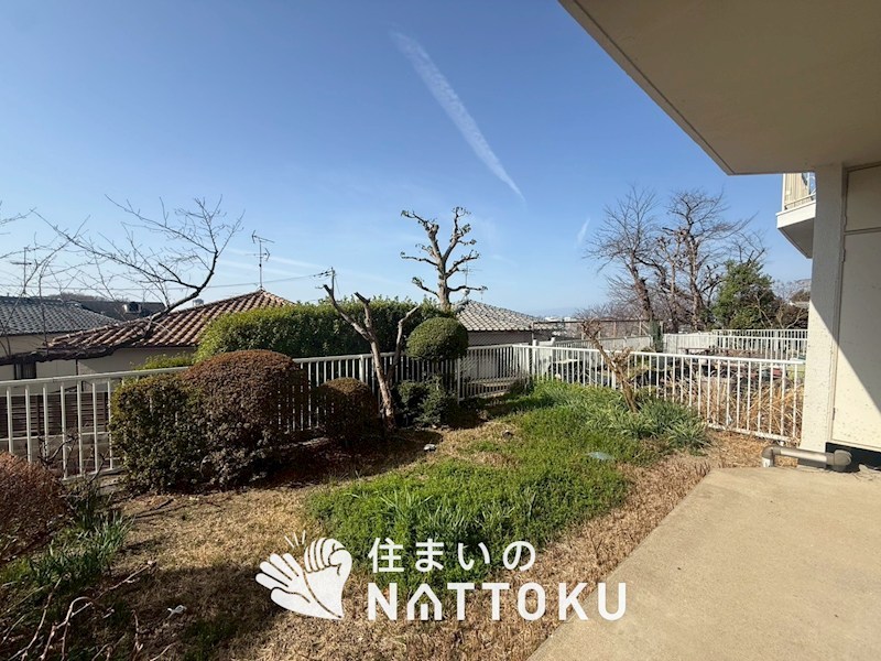 ひらかたパークハイツ 現地写真（庭）