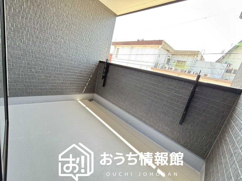 長浜市平方町　第8期　 現地写真（バルコニー）