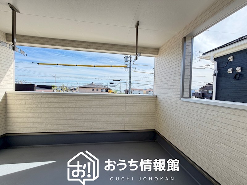 岐阜市西中島　第7期　2号地 現地写真（バルコニー）